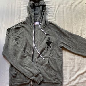 Hamilton the musical zip up hoodie